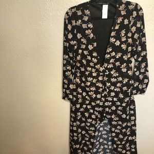 NWT Floral Maxi Romper - Medium